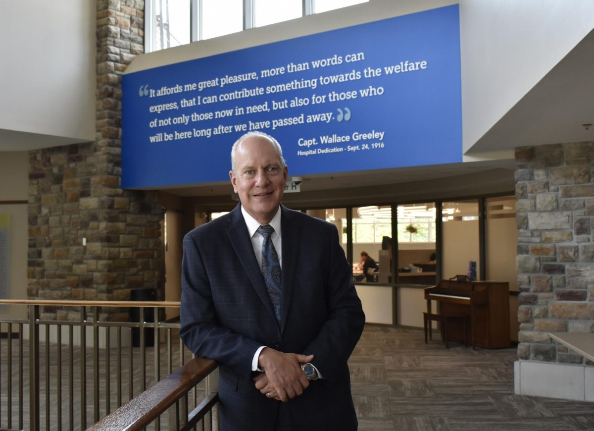 Brian Dieter, the CEO and president of Mary Greeley Medical Center, retired July 31. 