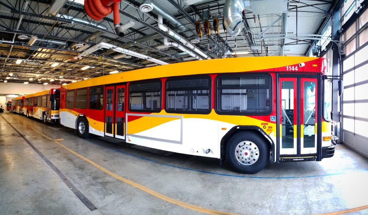CyRide was awarded a $14.6 million grant from the Federal Transit Administration’s Bus and Bus Facilities Competitive Program to expand its administrative, maintenance and bus storage facility and convert 20 buses to 100% biodiesel fuel.