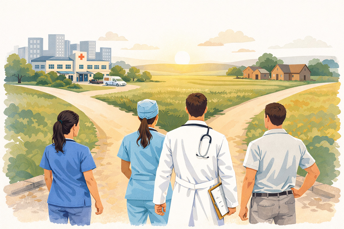 Rural America is home to a fifth of Americans and more than a third of Iowans, and it has half as many doctors as urban areas per population. That shortage of physicians has resulted in a 40% higher preventable hospitalization rate and a 23% higher mortality rate for rural Americans.
