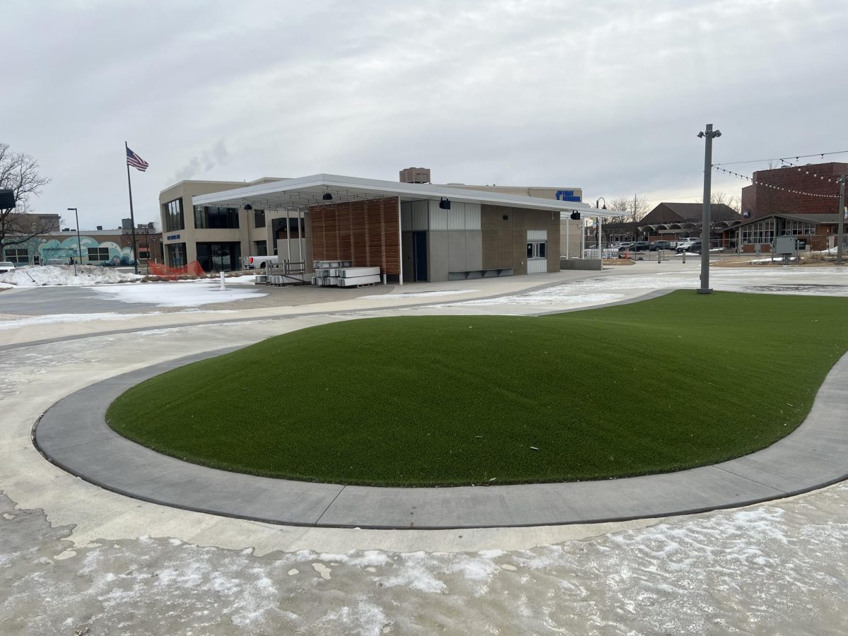 Schainker Plaza is scheduled to partially open by May and be fully opened by November.