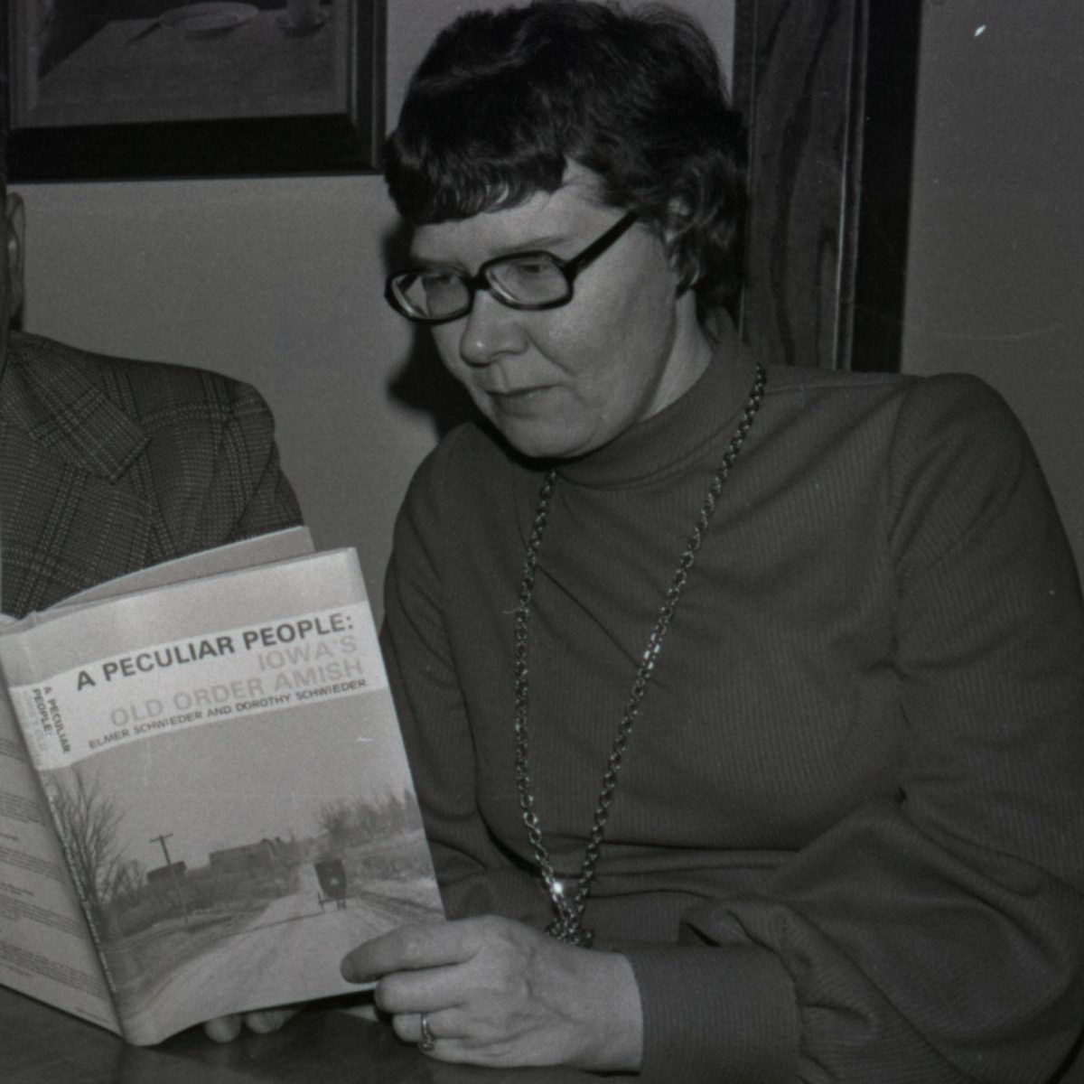 Dorothy Schwieder began teaching at Iowa State University in 1966 as the first and only female professor for the history department. She went on to authoring and editing a vast assortment of books and publications on Iowa history. (Photo: Ames Daily Tribune archive)
