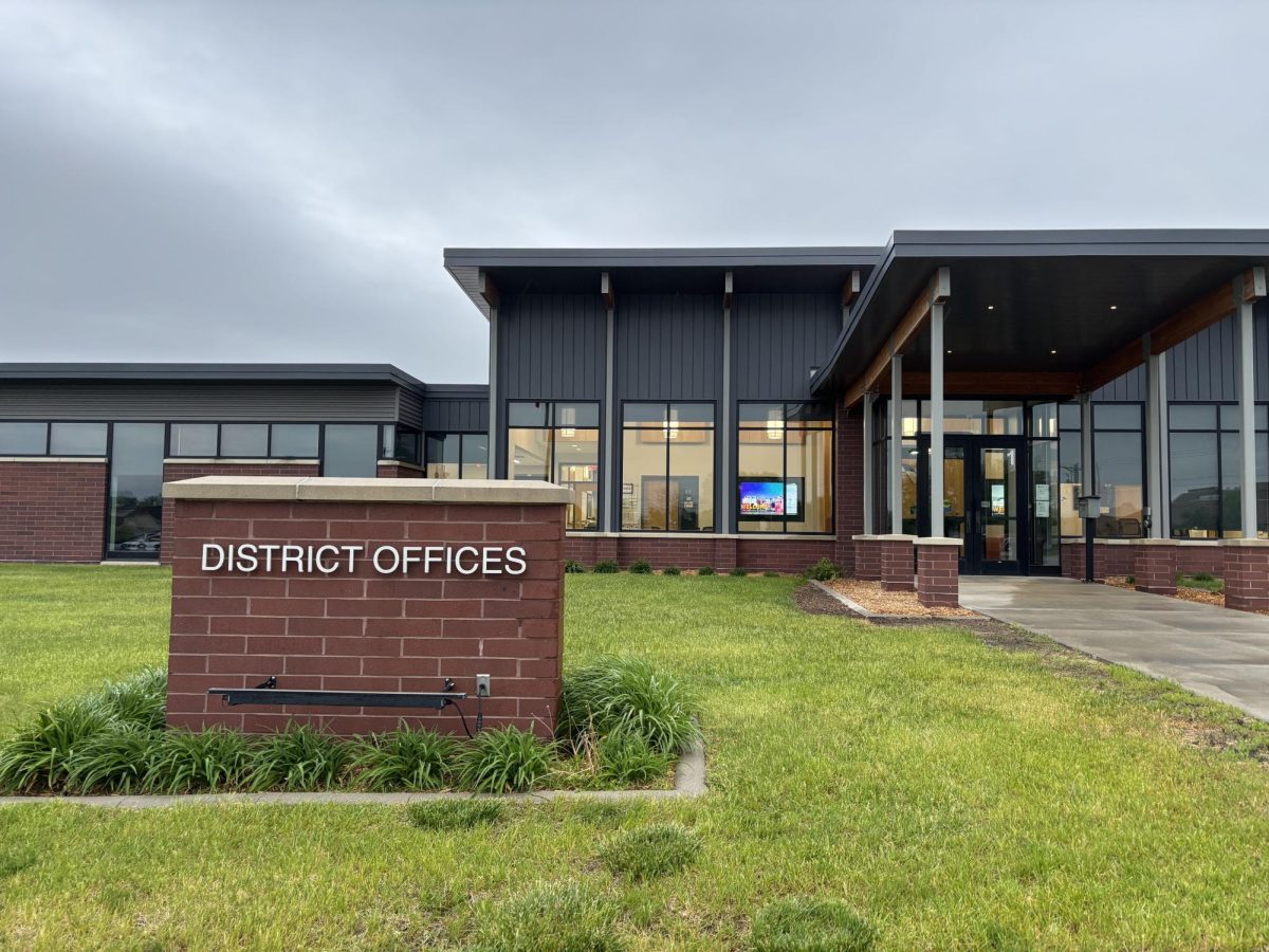 The Ames Community School District offices are located on 24th Street.