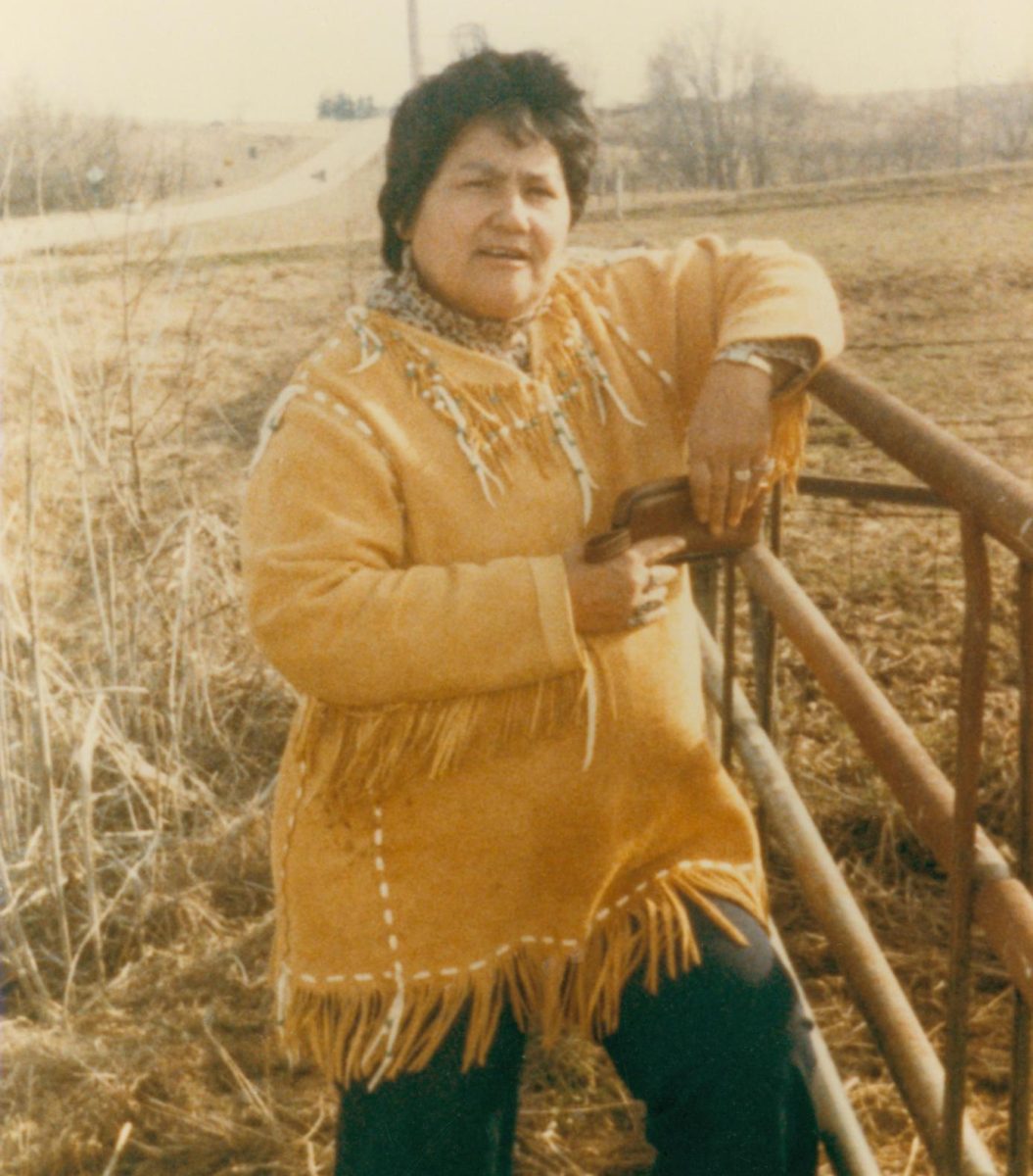 Maria Pearson was an Ames resident and Native American activist whose efforts moved legislation to ensure that remains of Native Americans would be properly reburied. (Photo courtesy: Ron Thompson)